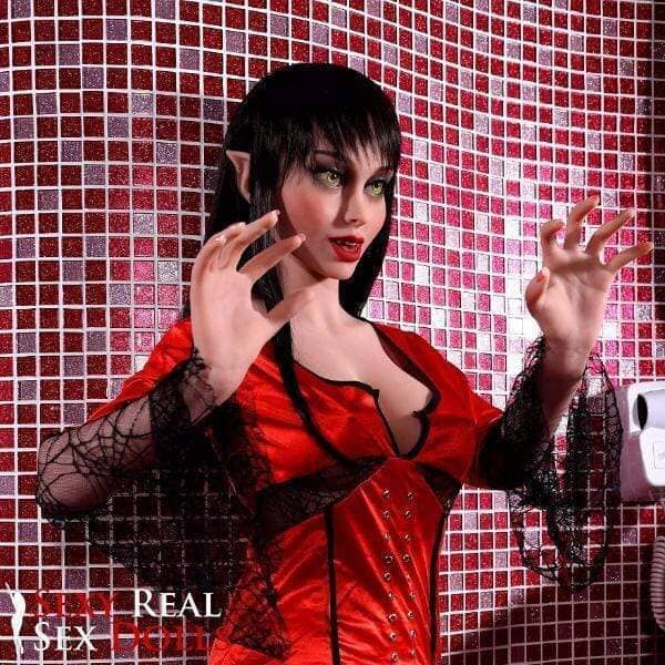 148cm (4ft10') Big Boobs Vampire Sex Doll - Image 10