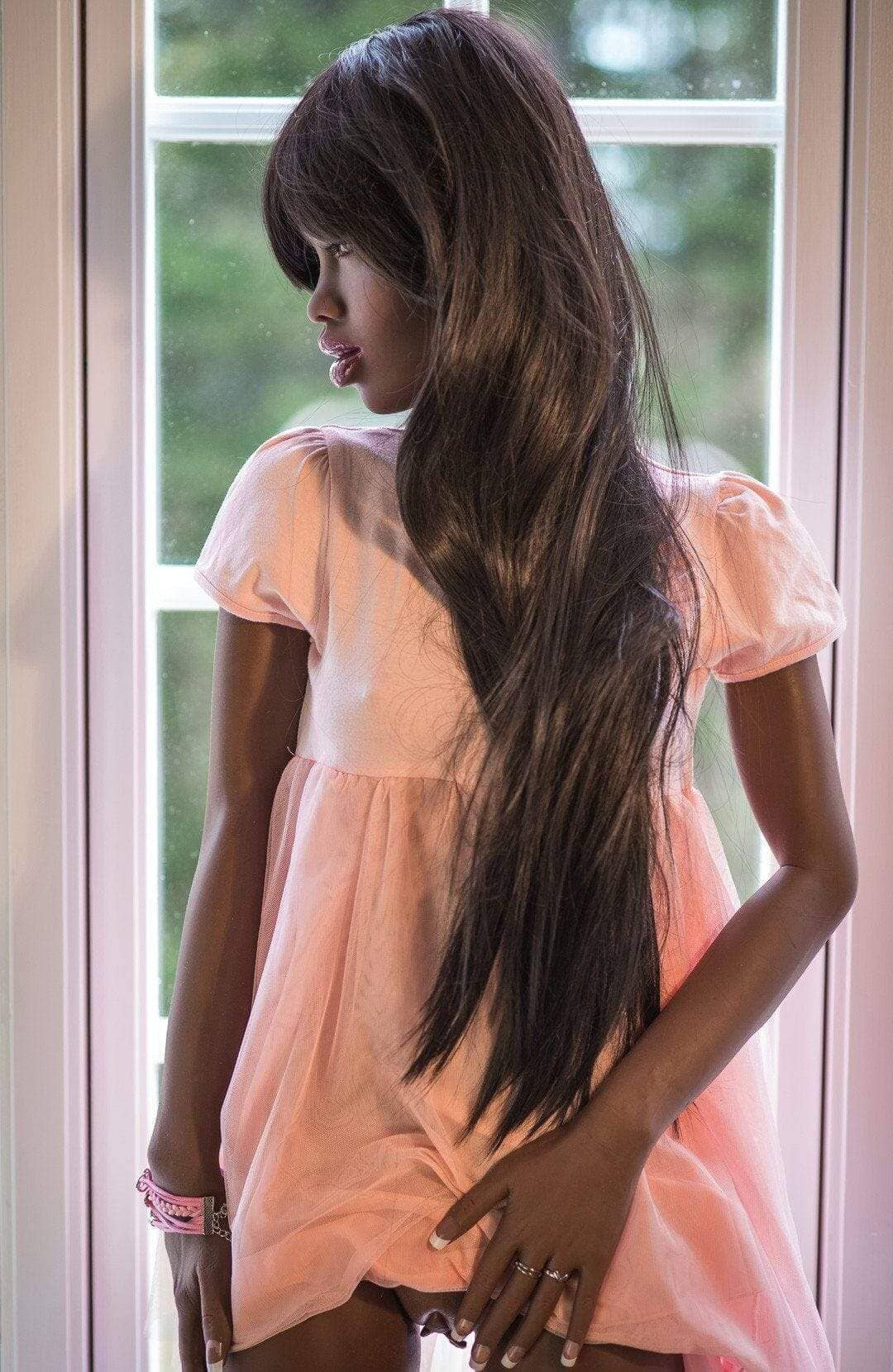 168cm  (5ft6') A-Cup Ebony Nava - Image 38