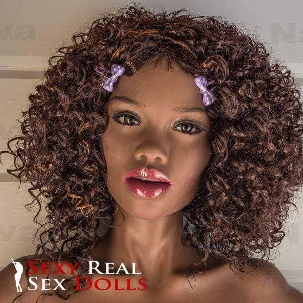 168cm (5ft6') A-Cup Ebony Exclusive Nava African-American Sex Doll WM Dolls - Image 8